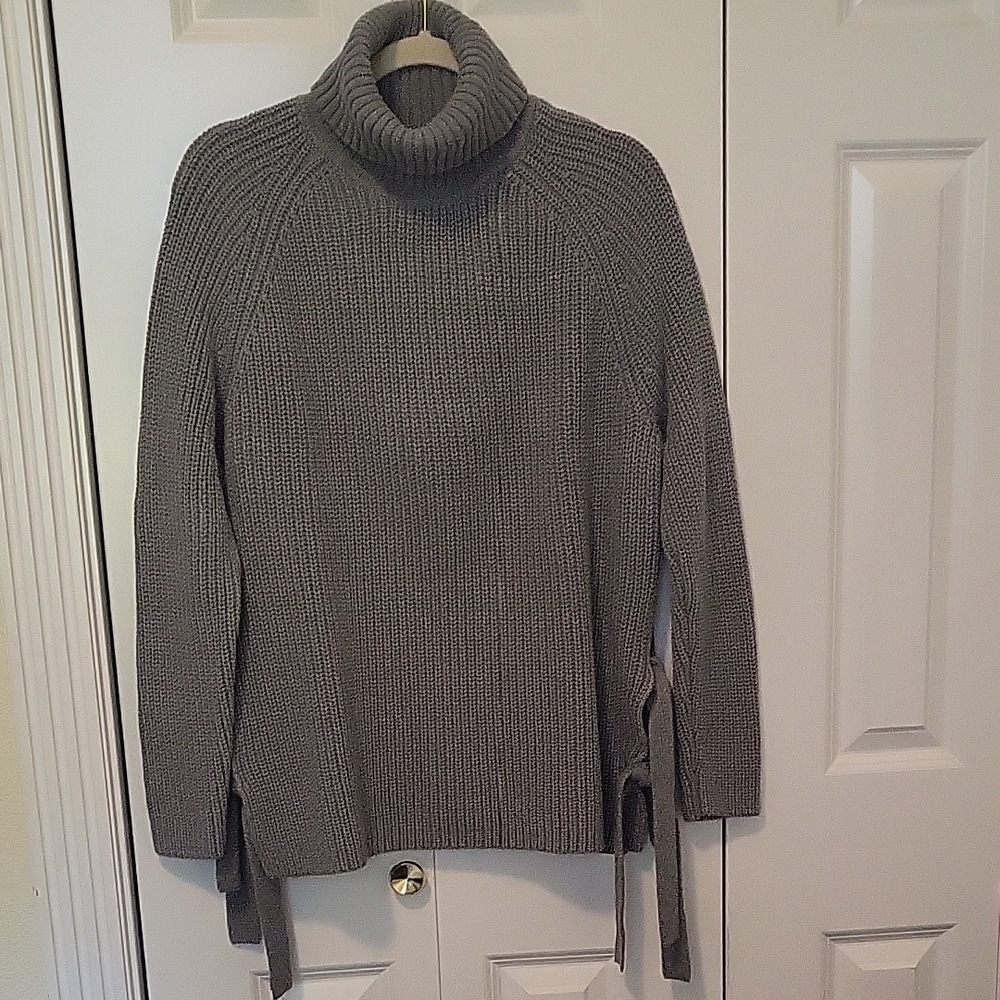 UGG Brand Blue/Gray Turtleneck Sweater for Women Size M